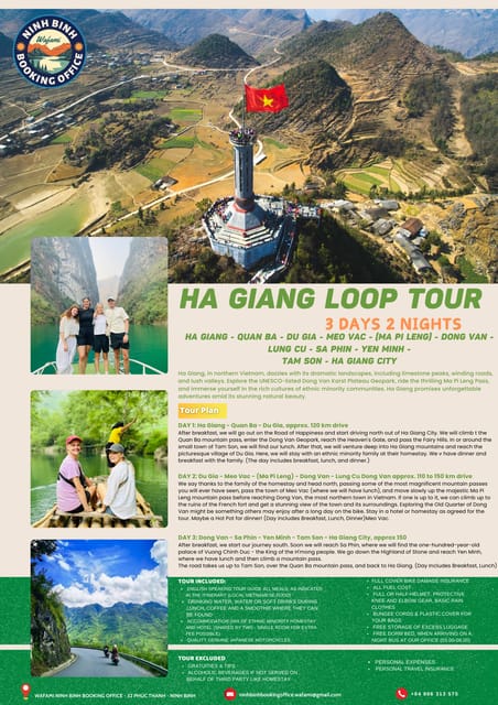 Ha Giang Loop Tour 3 DAYS 2 NIGHTS - Day 3: Departure and Return