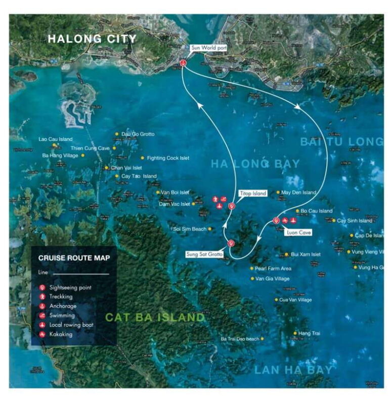 Ha Long & Bai Tu Long Bay Cruise Wt Kayakking & Buffet Lunch - Itinerary and Activities