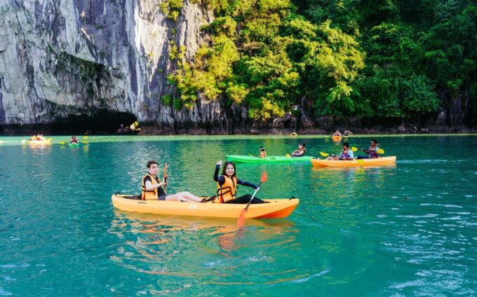 Ha Long Bay: 1 Day Cruise, Cave, Island, Kayak & Buffet - Transportation Options