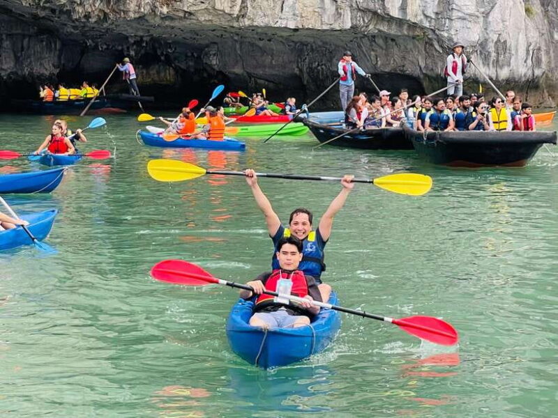 Ha Long Bay: Luxury Day Cruise, Caves, Kayak & Buffet Lunch - Itinerary Highlights