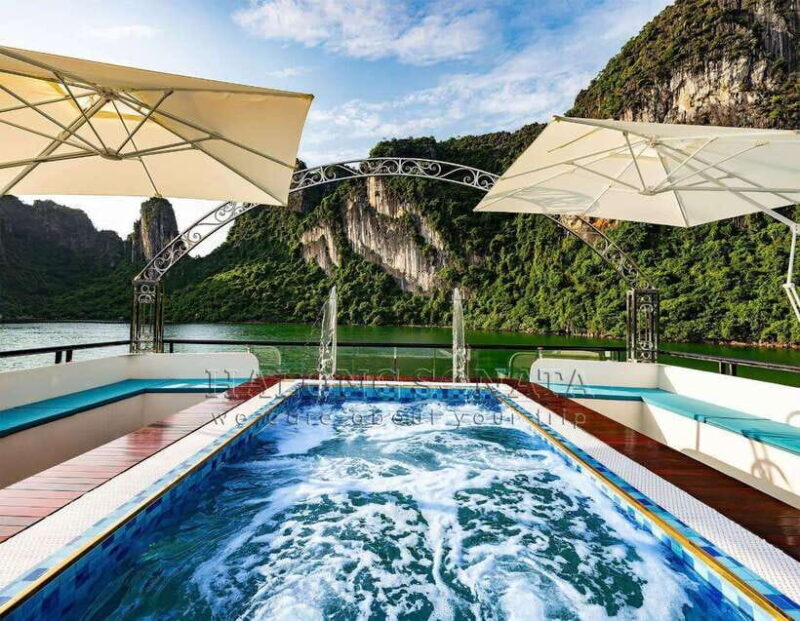 Ha Long Bay Luxury Day Cruise With Buffet Lunch From Hanoi - Ti Top Island Hike and Kayaking