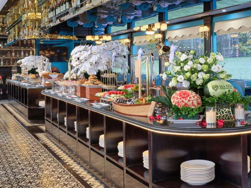 Ha Long Bay Luxury Day Cruise With Buffet Lunch - Key Points