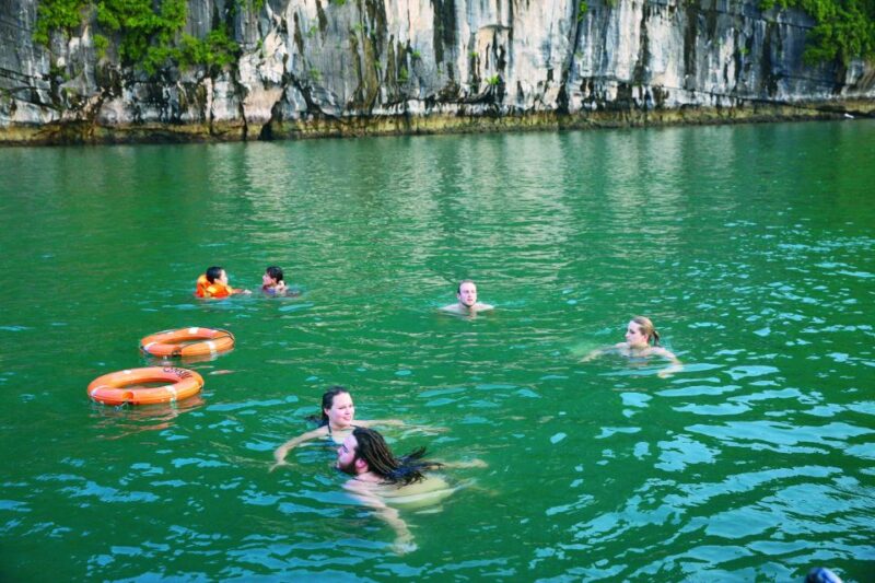 Ha Long Bay Luxury Tour Swimming Pool 7.5 Hour Itinerary - Pickup, Drop-off, and Surcharges