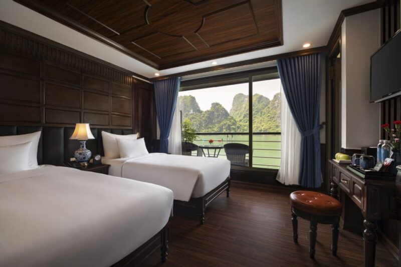 Ha Long: Lan Ha Bay 2-Day 5 Star Cruise With Luxury Cabin - Accommodation