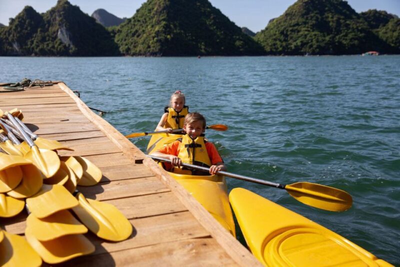 Ha Long & Lan Ha Bays: 2-Day Cruise With Meals & Kayaking - Included Amenities