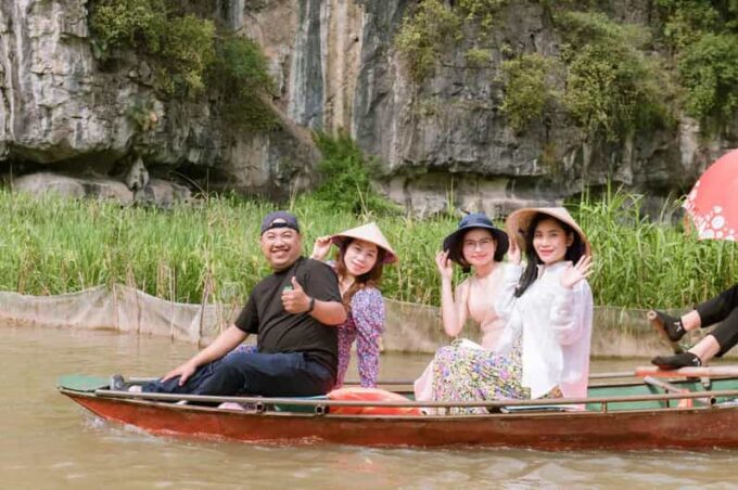 Ha Noi: HOA LU-TAM COC-MUA CAVE ,Buffet Lunch & Cycling - Transportation and Inclusions
