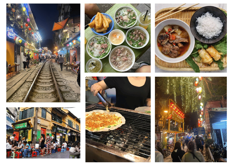 Ha Noi Old Quarter Food Tour With Train Street Experience - Key Points