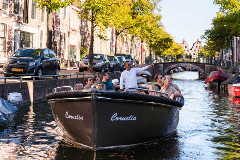 Haarlem: Open Boat Canal Tour in the Historical City Center - Meeting Location