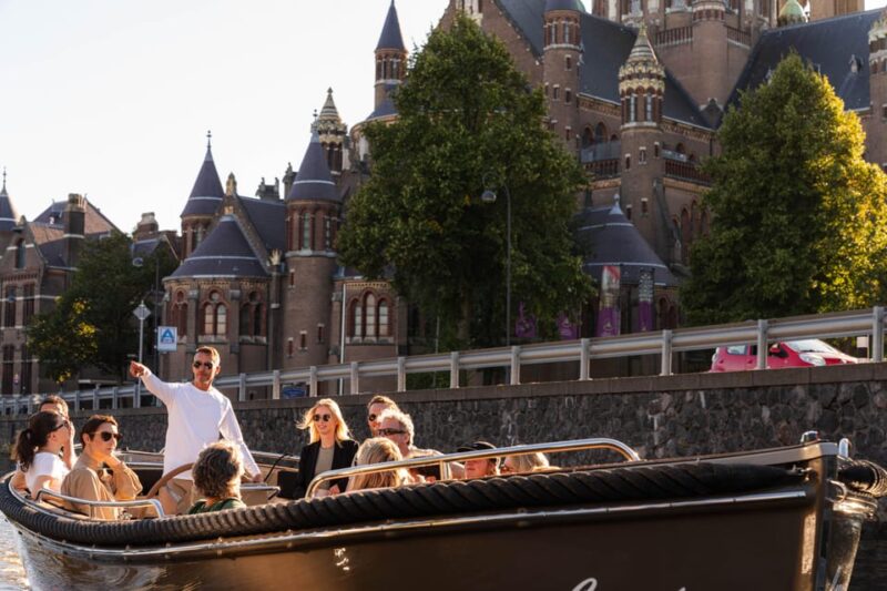 Haarlem: Open Boat Canal Tour in the Historical City Center - Mobility Considerations