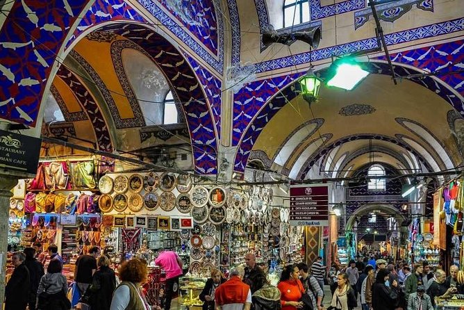 Hagia Sophia, Blue Mosque & Grand Bazaar Half-Day Tour of Istanbul - Visiting the Blue Mosque