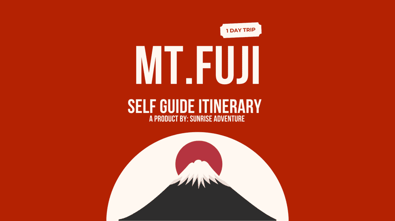 Hakone: Self Guided Trip to Mt. Fuji // Made by Local Guides - Suitability and Requirements