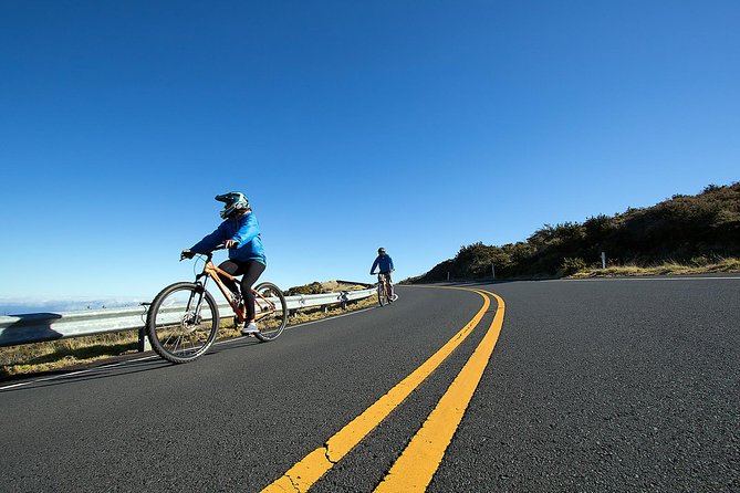 Haleakala Morning Best Guided Bike Tour With Bike Maui - Biking Down the Mountain