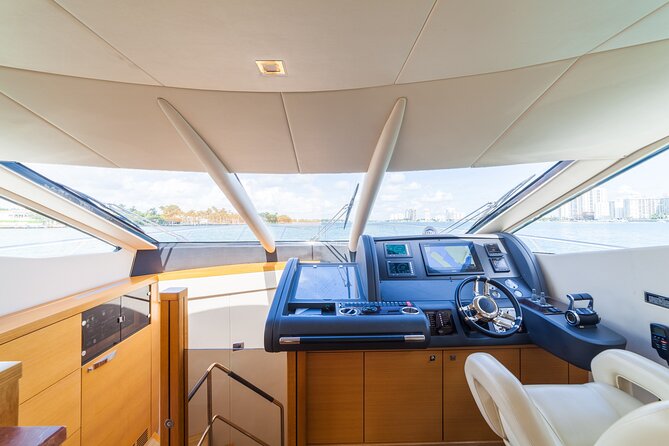 Half-Day 70-Feet Sunseeker Yacht Rental in Miami - Additional Details