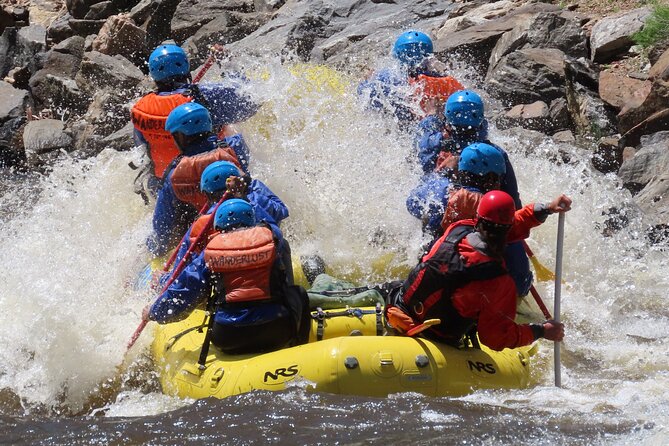 Half Day Advanced Rafting Near Ft. Collins-Estes Park- Boulder - Meeting and Pickup