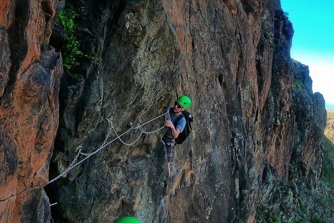 Half-Day Adventure and Climbing Via Ferrata in Gran Canaria - Vertical Climbing Experience