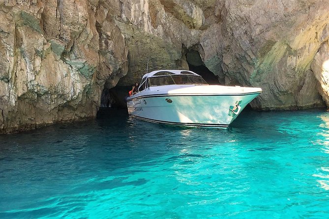 Half Day Around Capri by Itama 38 Speedboat - Meeting and Pickup