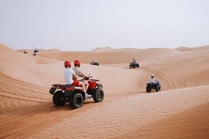 Half-Day ATV With Camel Ride and Sandboarding Experience - Pickup Information