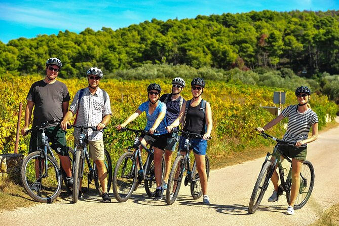 Half-Day Bike Tour in Lumbarda With Wine Tasting - Scenic Mountain Views