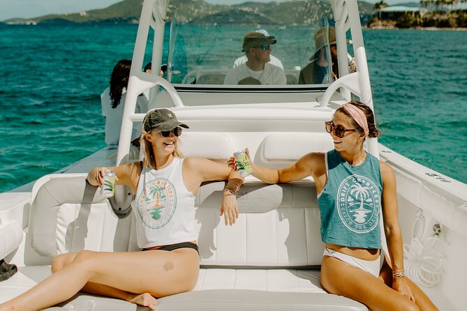 Half Day Boat Charter Around the Islands of St Thomas and St John - Indulge in Refreshing Beverages