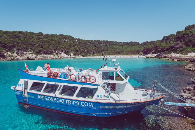 Half-Day Boat Tour Along the South Coast of Menorca - Included in the Tour