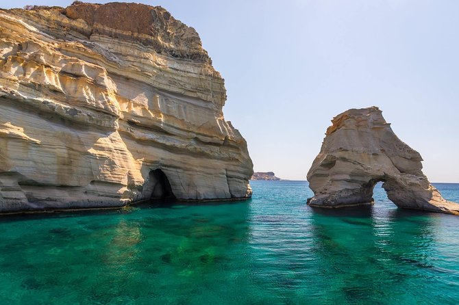 Half Day Boat Tour to Kleftiko Milos - Whats Included