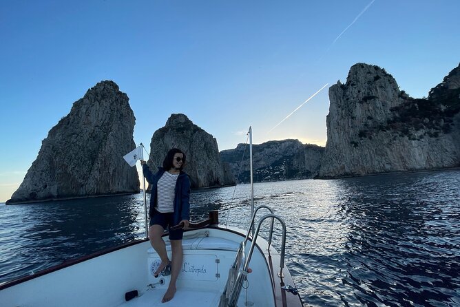 Half Day by Boat to Capri in the Gastronomic Tradition - Snorkeling and Beach Relaxation