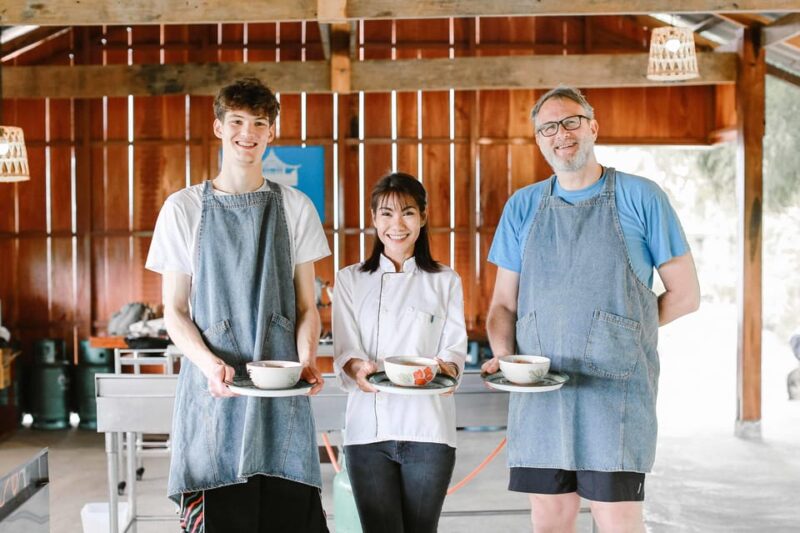 HALF DAY COOKING COURSE at The Rice Barn Thai Cooking Farm - Key Points