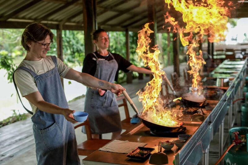 HALF DAY COOKING COURSE at The Rice Barn Thai Cooking Farm - Highlights