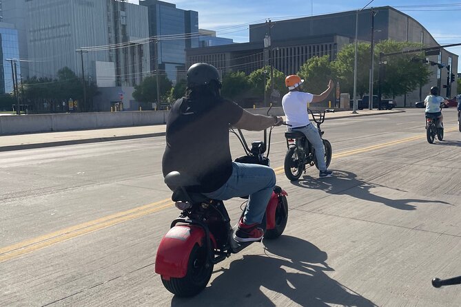Half Day Dallas Fat Tire Scooter Rental - Key Points