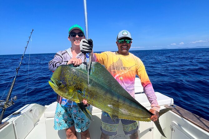 Half Day Deep Sea Fishing Private Charter in Tamarindo - Included Amenities and Gear