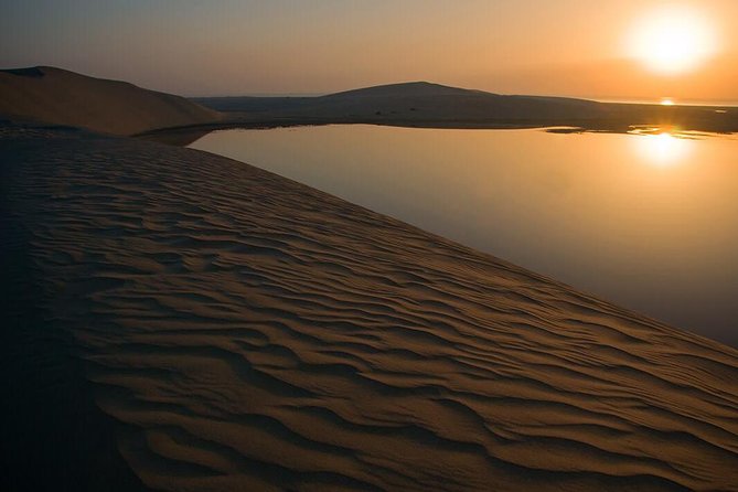 Half Day Desert Safari || Sand Boarding || Camel Ride || Inland Sea Visit || - Included Amenities and Refreshments