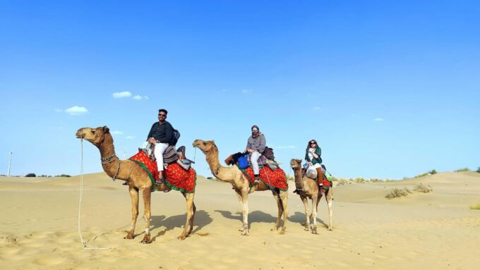 Half Day Desert Safari With Camel Ride & Dinner - Sightseeing Stops