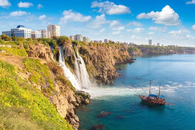 Half Day Düden Waterfall Boat Tour Antalya,Lara,Belek - Pickup and Confirmation