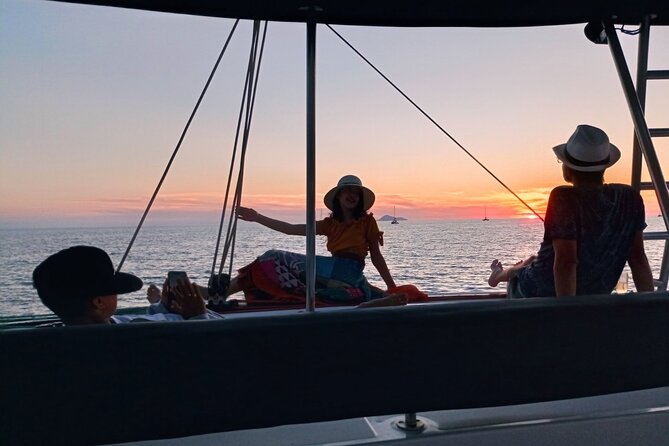 Half-Day Exclusive Catamaran Cruise in Santorini With Meal and Open Bar - Accessibility and Policies