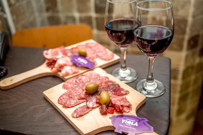 Half-Day Food and Wine Tasting Tour in Rome - Sample Menu