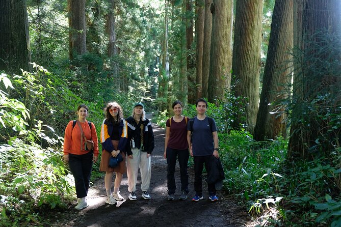 Half Day Forest Bathing in Hakone Geopark - Tour End at Lake Ashi