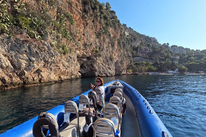 Half Day Guided Boat Tour to Mala Caves With Stop in Villefranche - Exploring Villefranche