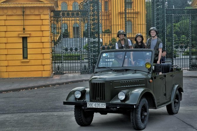 Half Day Hanoi Jeep Tour: Food + Culture+ Sight + Fun in Legendary - Exploring Hanois Iconic Landmarks