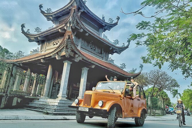 Half Day Hanoi Jeep Tour: Food + Culture+ Sight + Fun in Legendary - Admiring the French Quarter Architecture