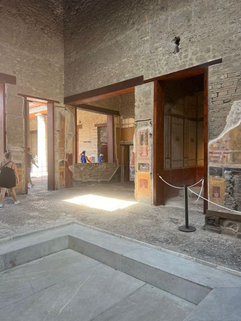 Half-Day Herculaneum and Pompeii Tour From Positano - Transportation Details
