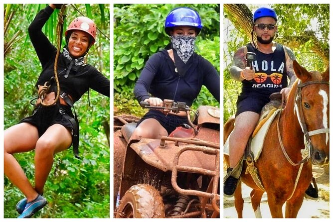 Half-Day Horseback Riding and Extreme Adventure Cancun Tour - Included Activities