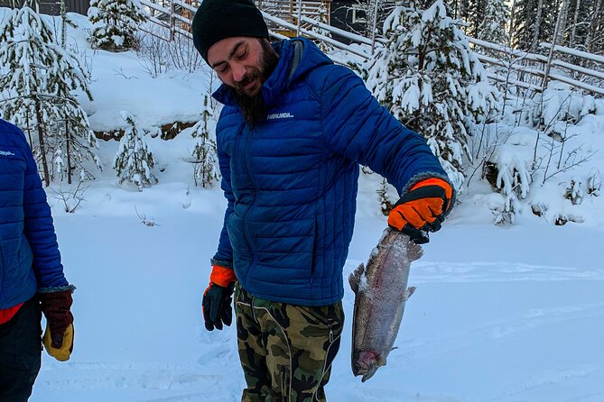 Half-Day Husky Safari and Salmon Ice Fishing Experience - Exploring Rovaniemi, Finland