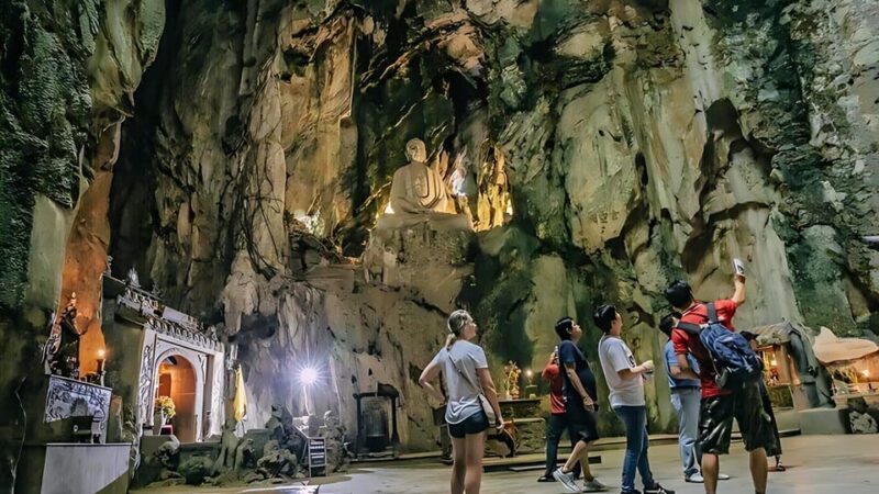 Half Day Lady Buddha, Marble Mountains, and Am Phu Cave Tour - Itinerary Highlights