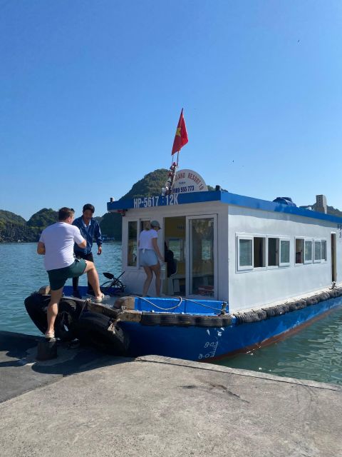 Half Day Lan Ha Bay : Boat Trip , Kayaking,Snorkel - Cai Beo Floating Village