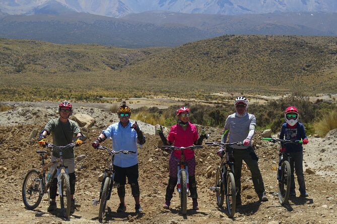 Half Day Mountain Biking Tour Around Misti Volcano - Misti Volcano Terrain