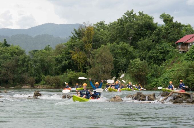 Half-Day Nam Song River Kayak Tour With Zipline or Tham None - Included Services
