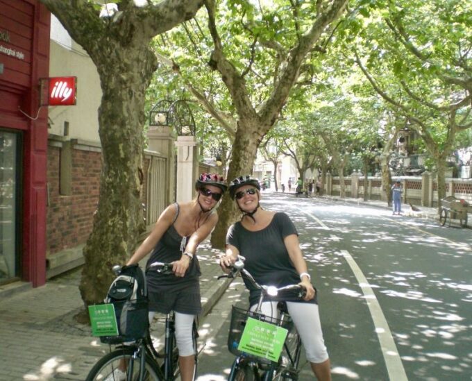 Half-Day Old Shanghai Small Group Bike Tour (Day & Night) - Local Shops, Art Galleries, and Coffee