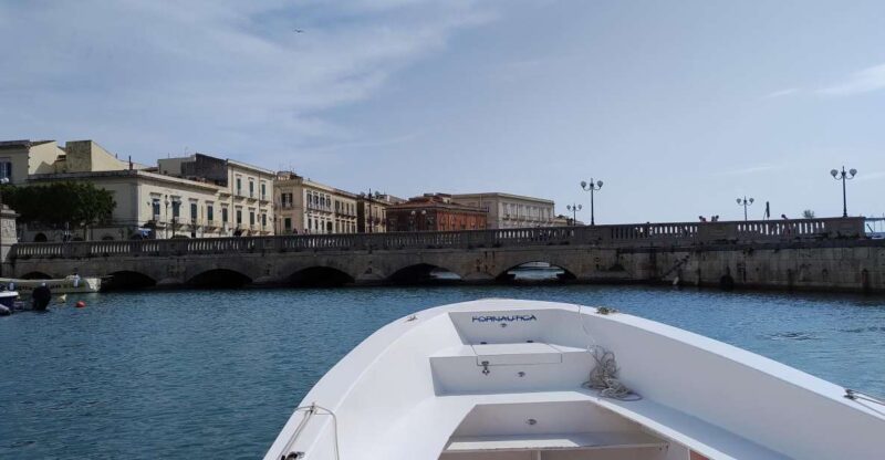 Half Day Private Boat Excursion to Ortigia and Syracuse - Key Points