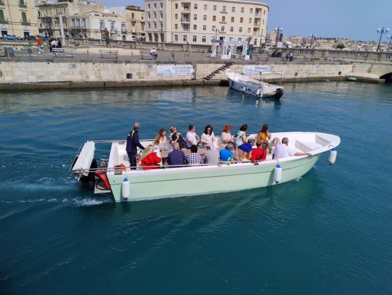 Half Day Private Boat Excursion to Ortigia and Syracuse - Boat and Equipment