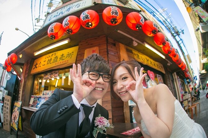 Half Day Private Couple Photography Experience in Osaka - Makeup and Styling by Artist